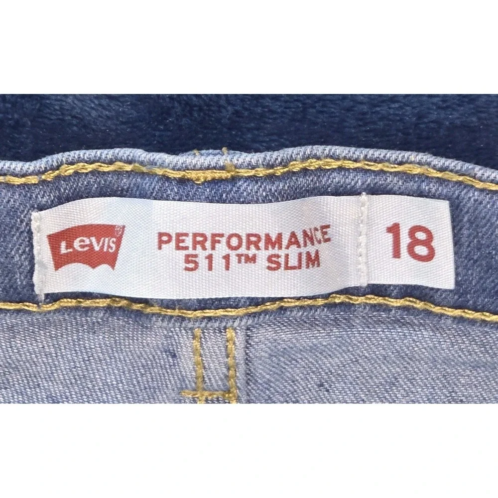 Levi's 511 Performance‎ Slim Fit Jeans Blue Zip Fly W29